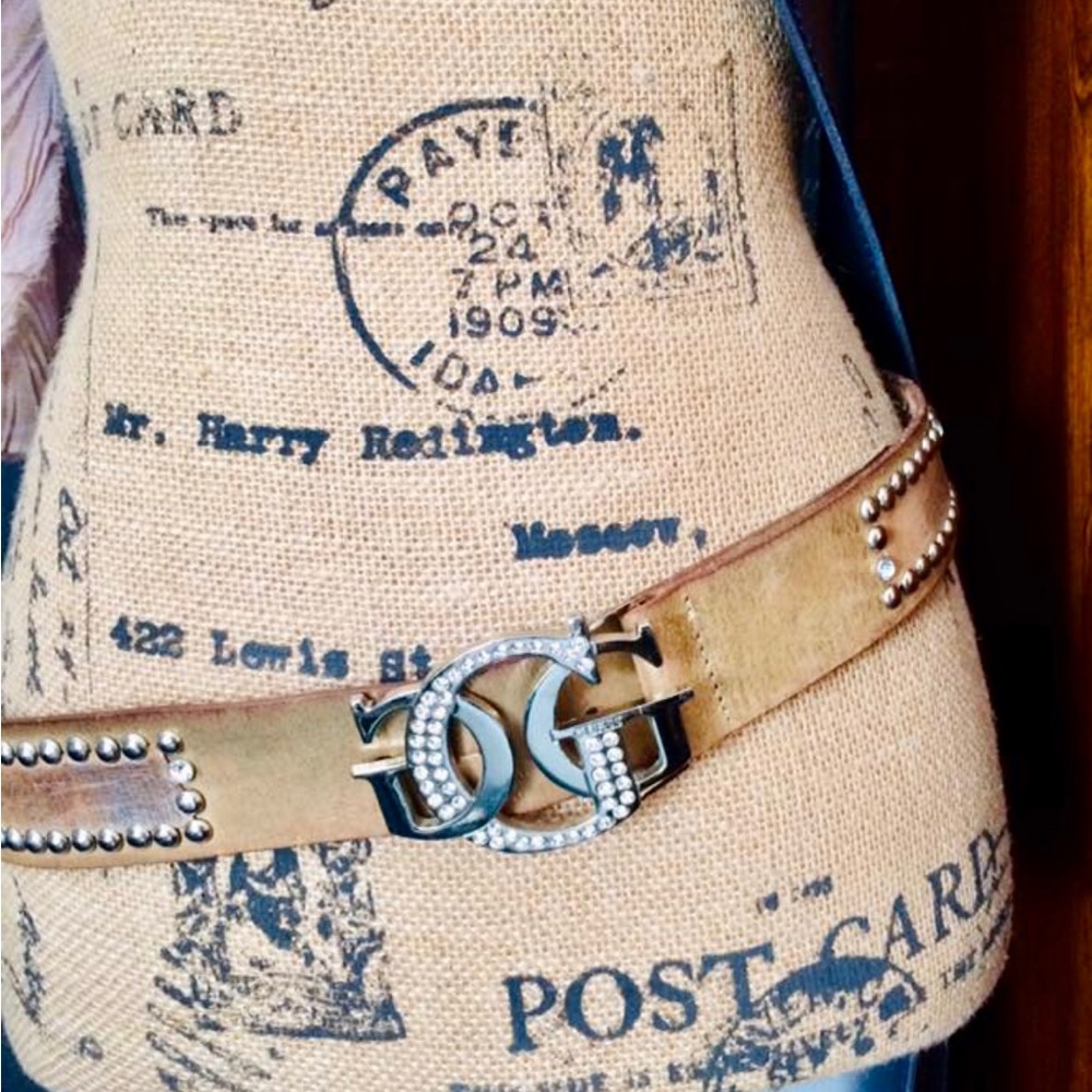 Guess Vintage Leather Belt Size M